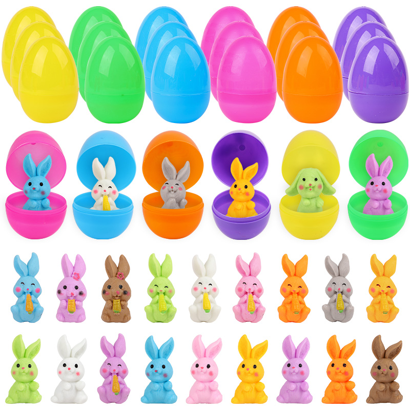 24Pcs Easter Egg With Rabbit F - Party Games No Supplies review and price