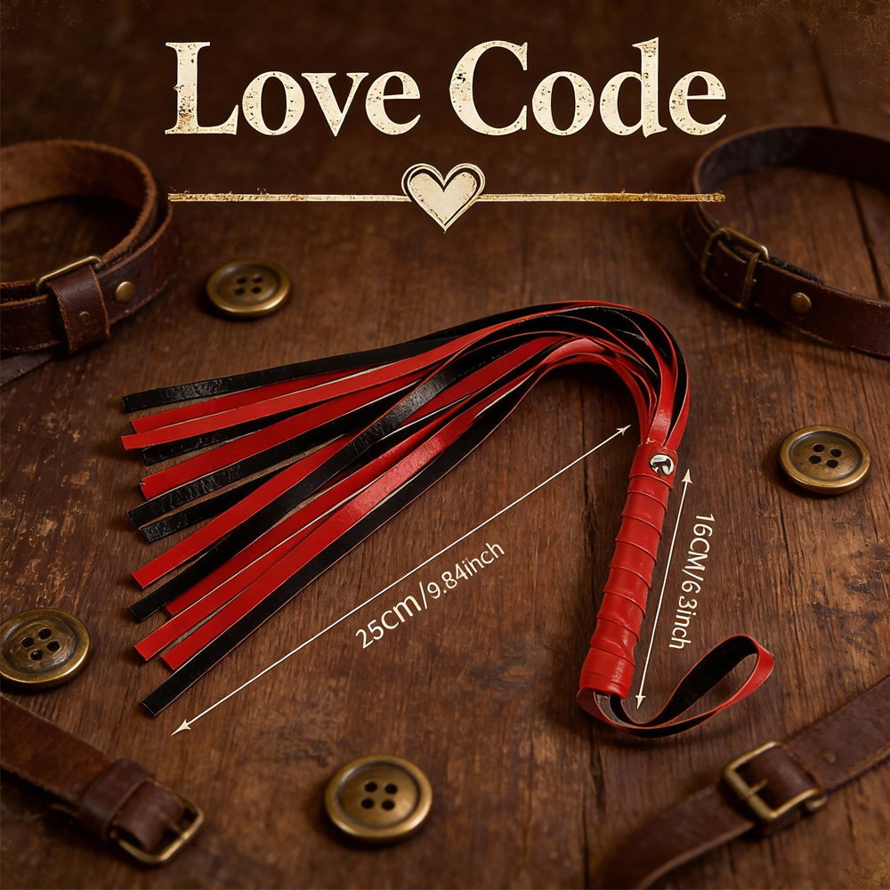 Erotic Slave Whip Leather Tass - Party Games Young Adults review and price
