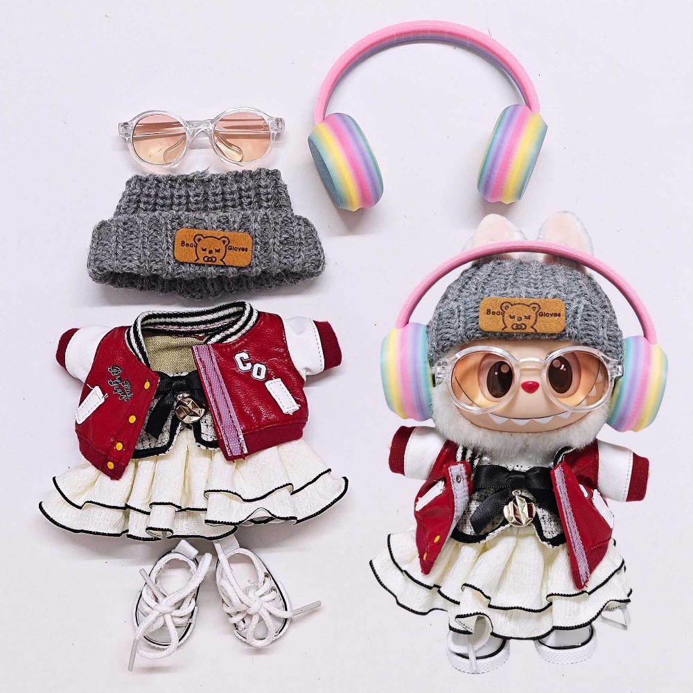 For 15/17cm Labubu Doll Clothe - Party Games 15 In 1 review and price