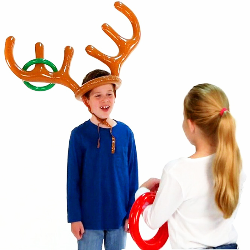 1set Inflatable Reindeer Antle - Party Games No Supplies review and price