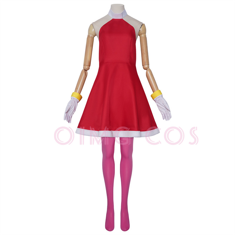 Amy Rose Cosplay Costume Adult - Party Games Young Adults review and price