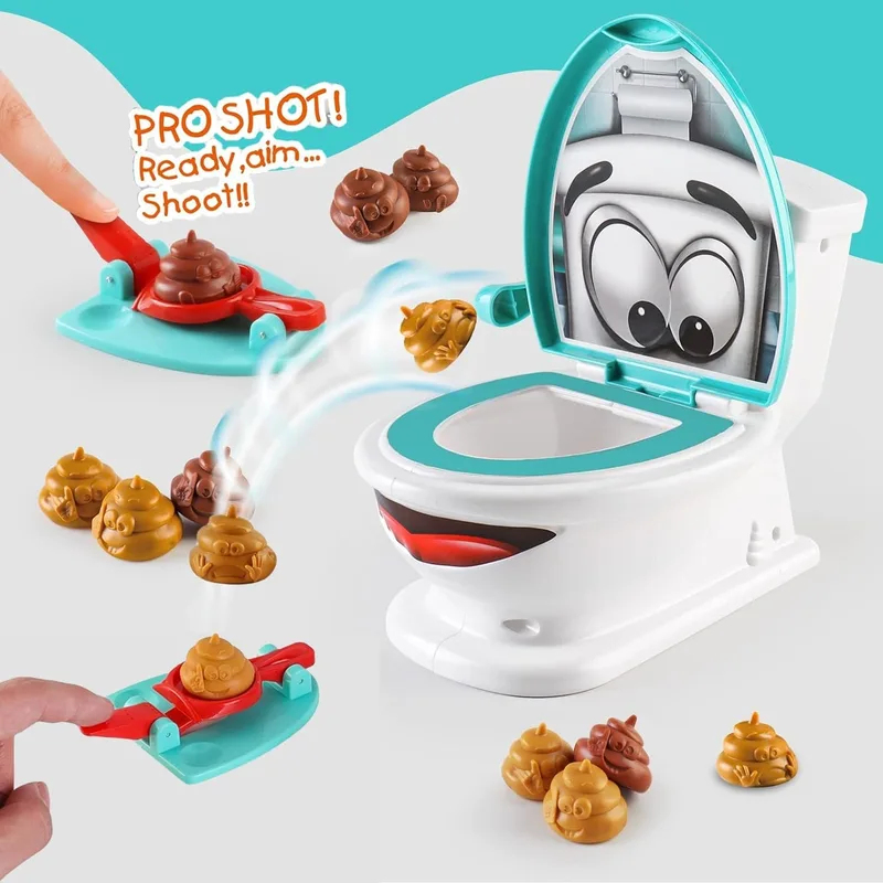 Poop Game Toilet Toy with 12 P - Party Games 15 In 1 review and price