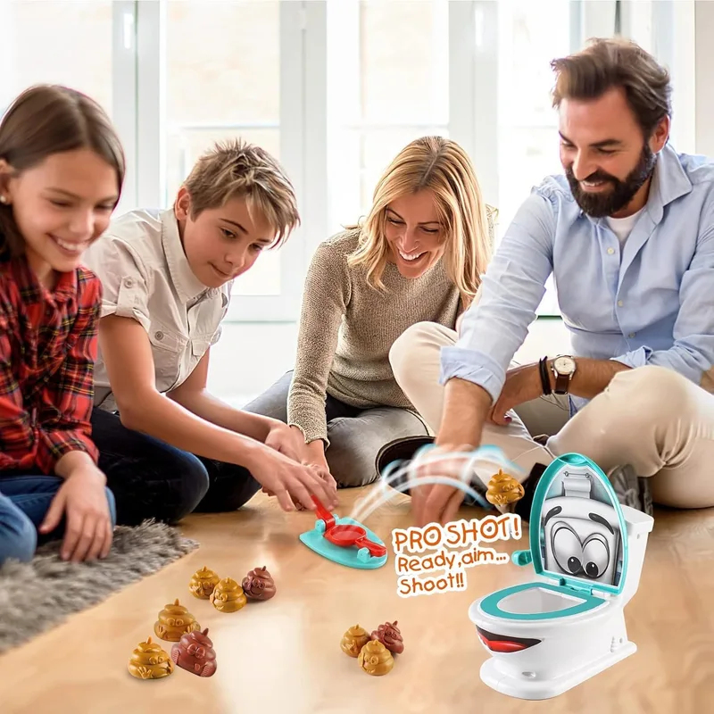 Poop Game Toilet Toy with 12 P - Party Games 15 In 1 review and price
