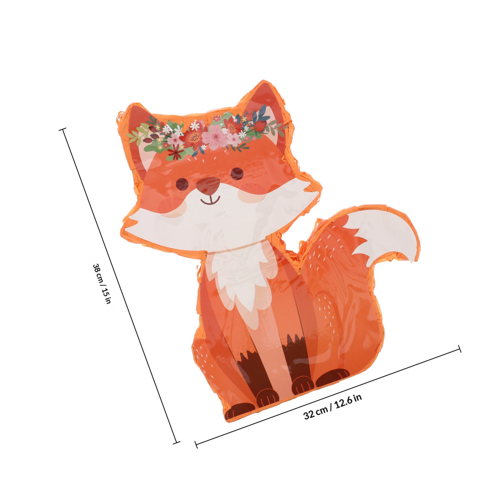 1Set Fox Pinata Paper Animal B - Party Games Animals review and price