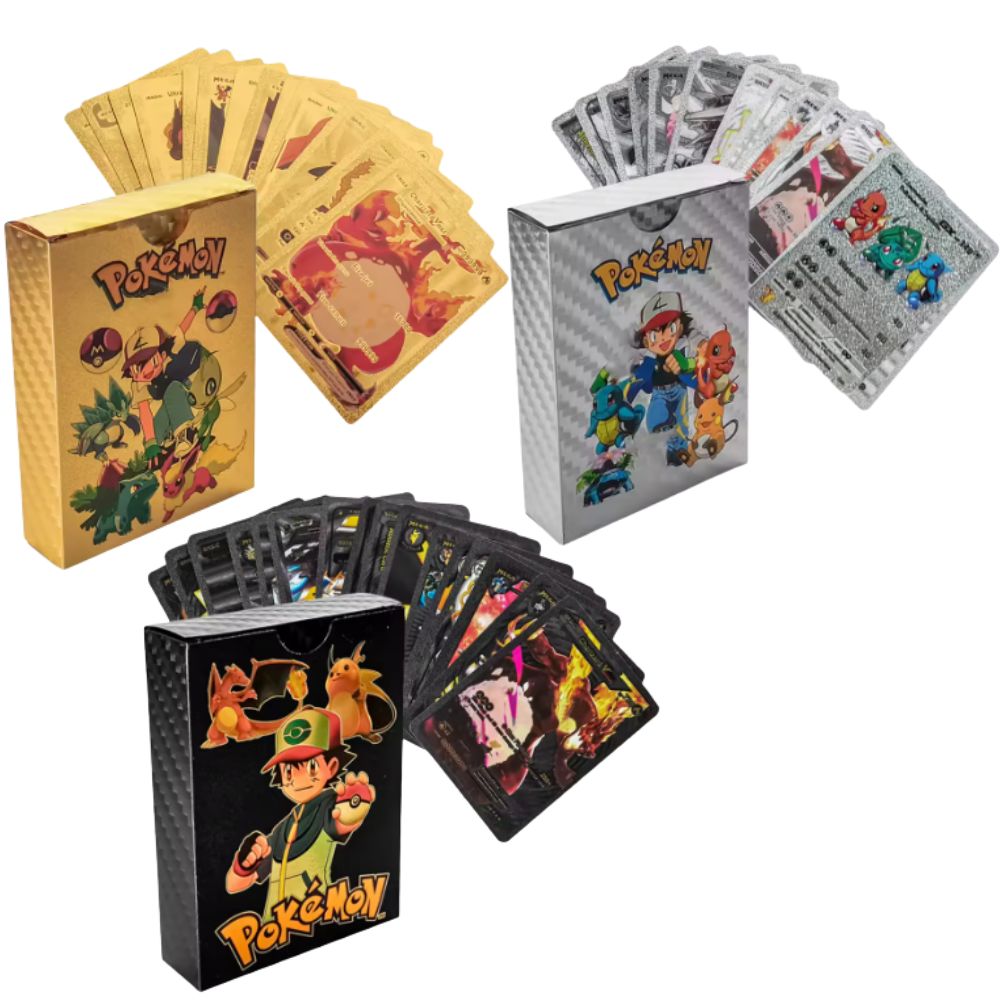 New 55PCS Pokémon Cards Vmax G - Party Games In Spanish review and price