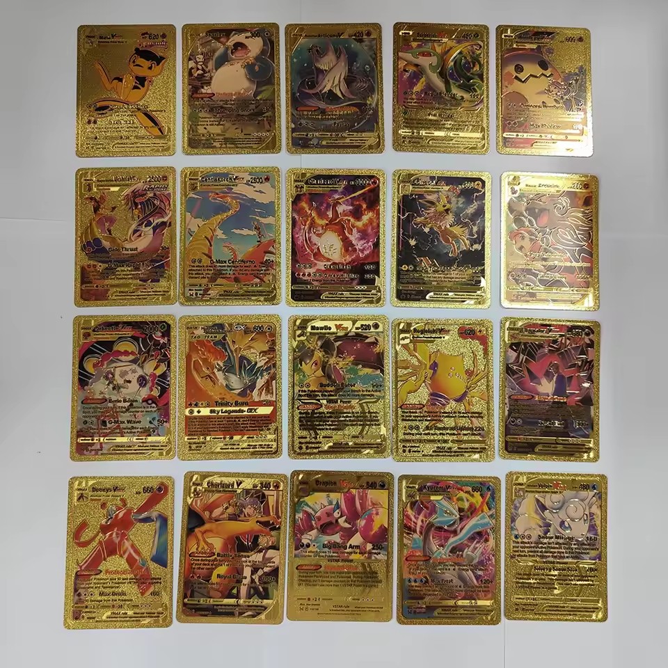 New 55PCS Pokémon Cards Vmax G - Party Games In Spanish review and price