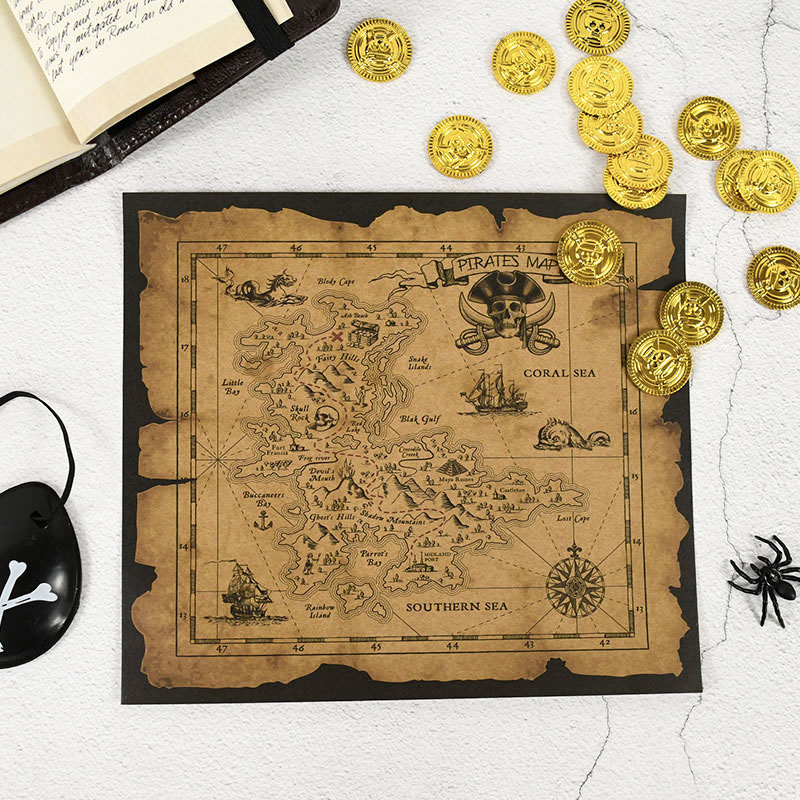 Pirate Adventure Treasure Hunt - Party Games No Supplies review and price