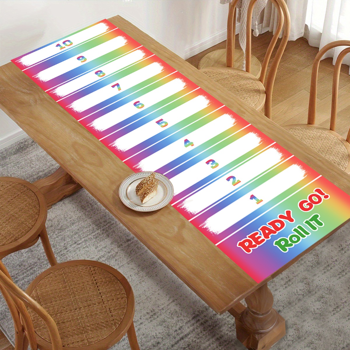 1pc Rainbow Scroll Scoring Gam - Party Games No Supplies review and price