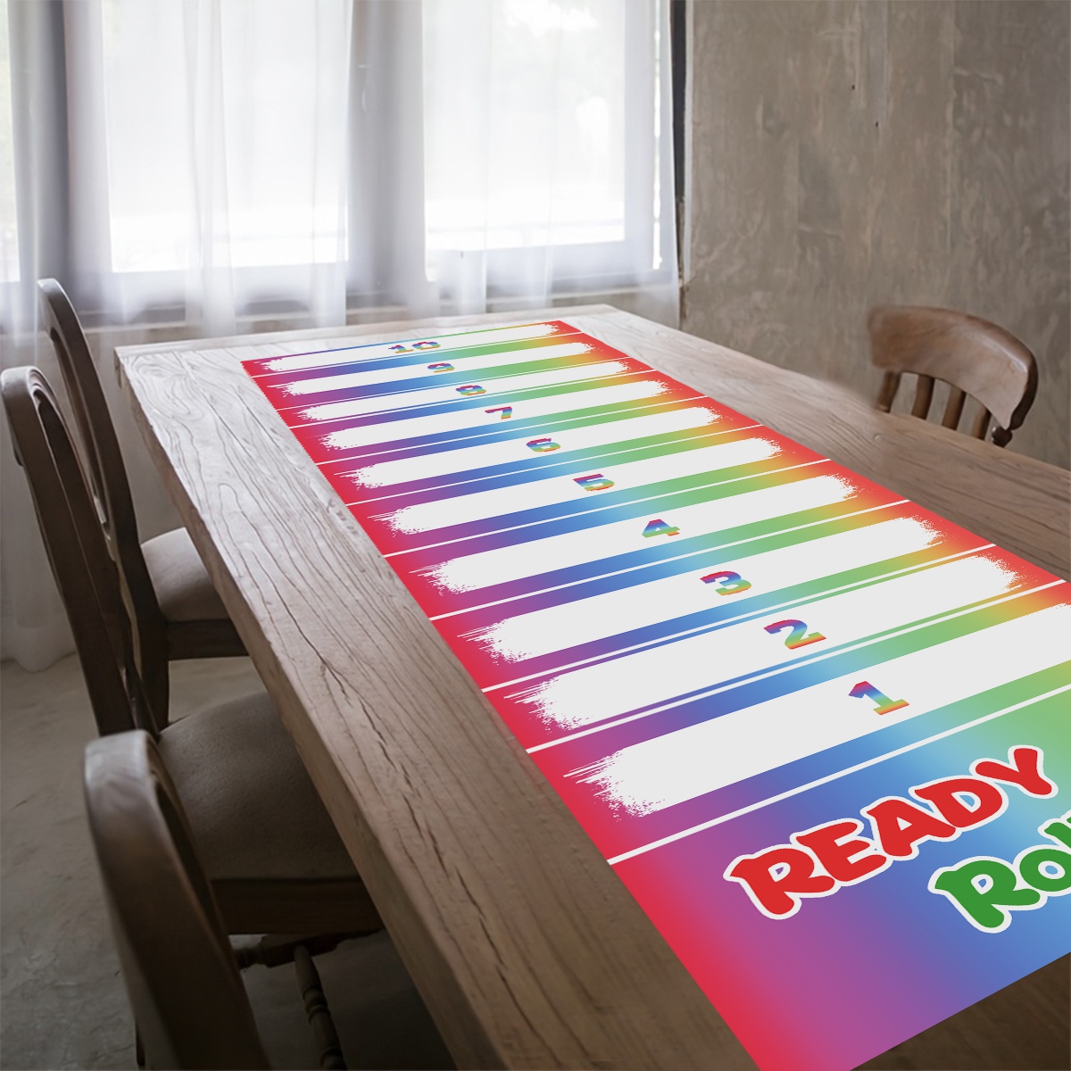 1pc Rainbow Scroll Scoring Gam - Party Games No Supplies review and price