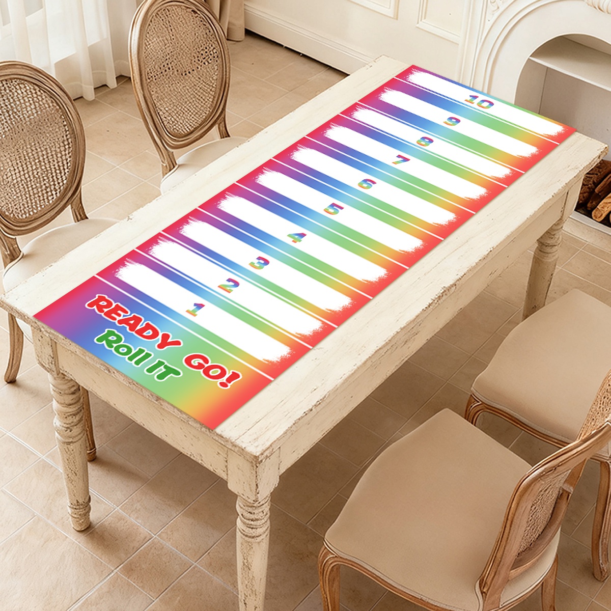 1pc Rainbow Scroll Scoring Gam - Party Games No Supplies review and price