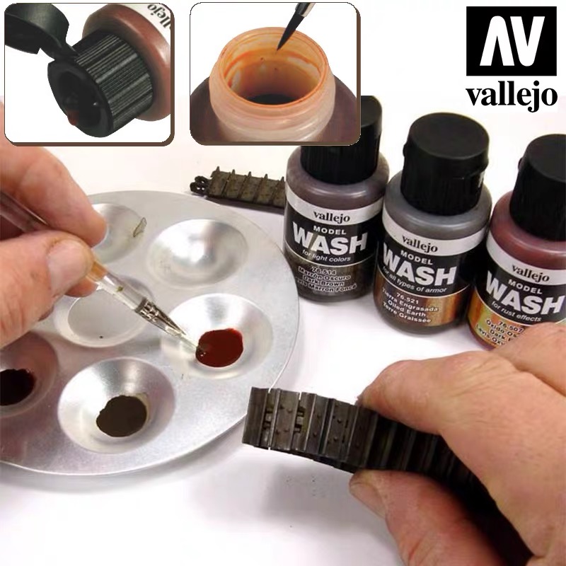 Vallejo 35ml Model Wash Weathe - Tamiya Model Paint Set review and price